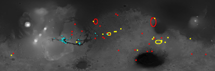 Forr�s: Bibring et al/ESA/MGS/NASA/Science