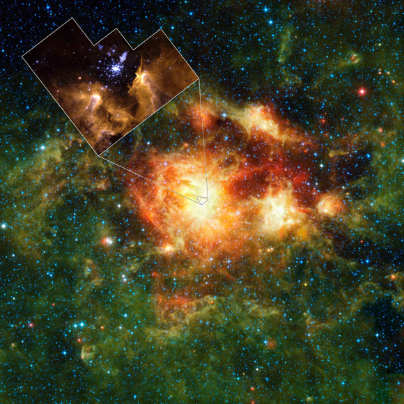 Forr�s: NASA/JPL-Caltech/UCLA, STScI/MPIA/UH/UI