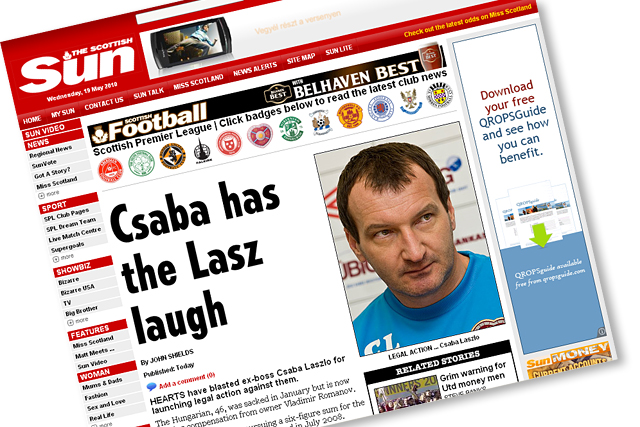 Forr�s: The Scottish Sun