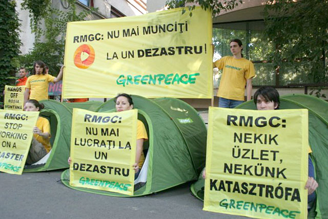 Forrás: Greenpeace Forrás: Greenpeace